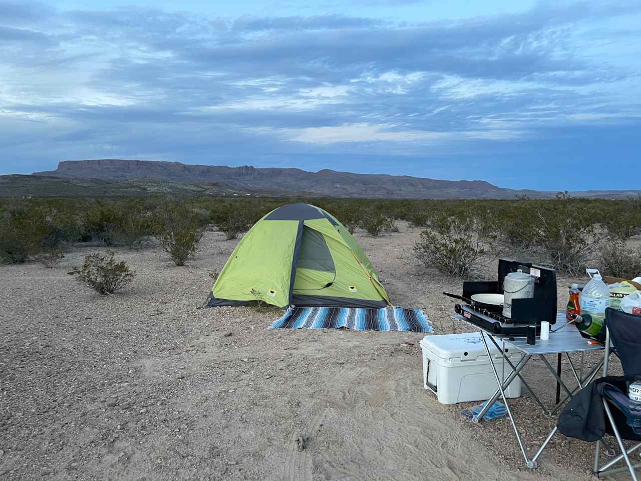 Campsite. *GEAR NOT INCLUDED* 