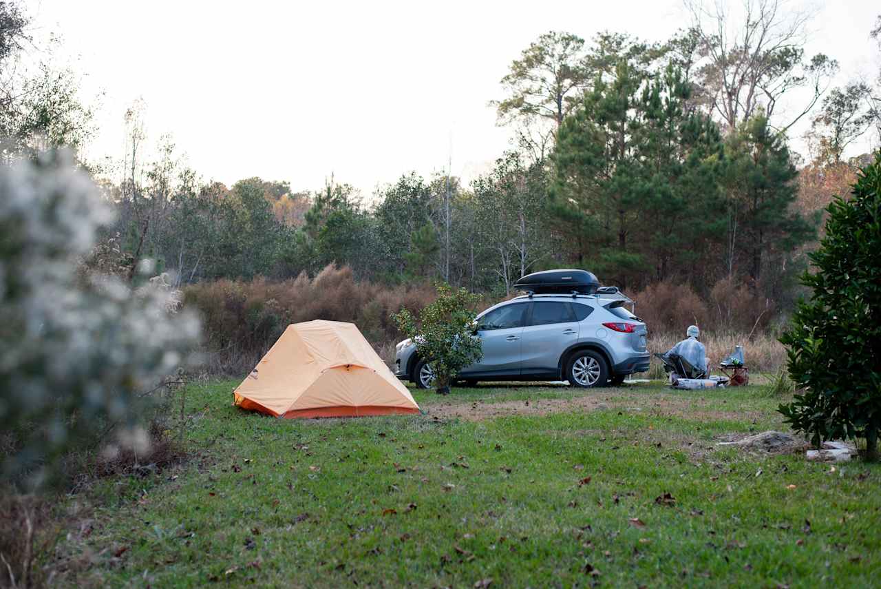 tent site