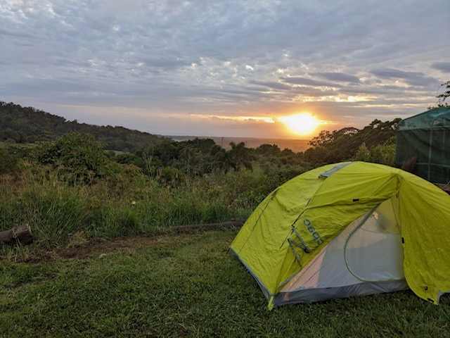 Greenhouse camping at its best