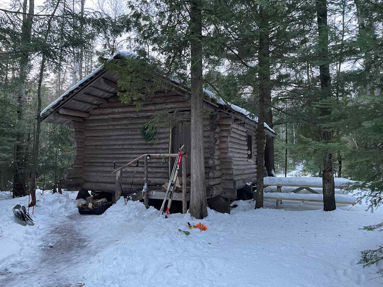 View from the front of the cabin