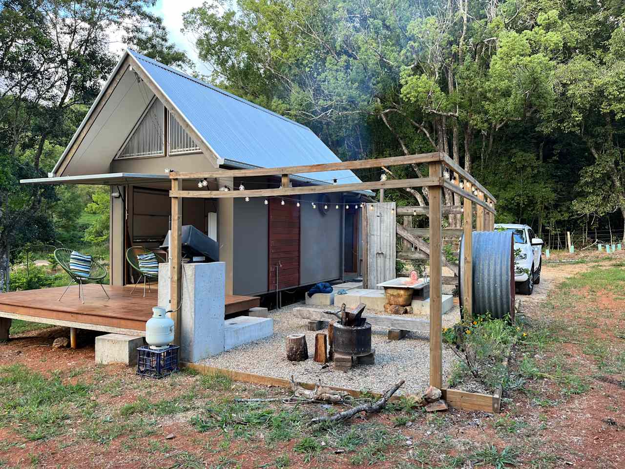 Creek Side Shepherds Hut Rail Trail