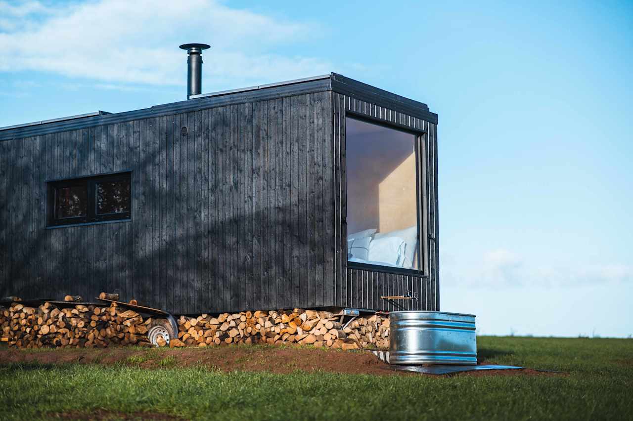 Cosy Log Cabin + Outdoor Bath