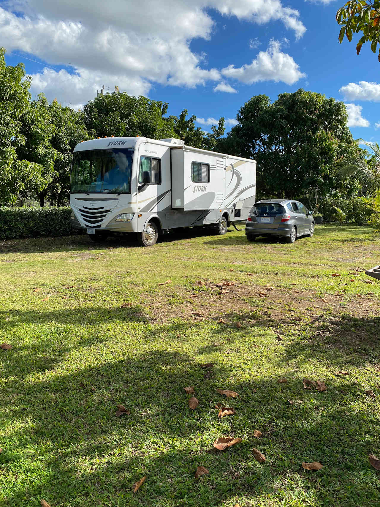 More large camp sites.