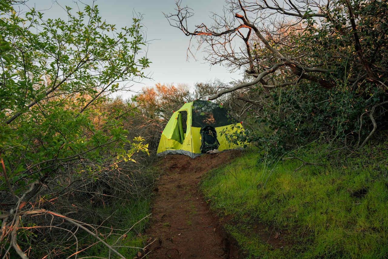 Hill Top camping area, there’s also another spot next to this one 