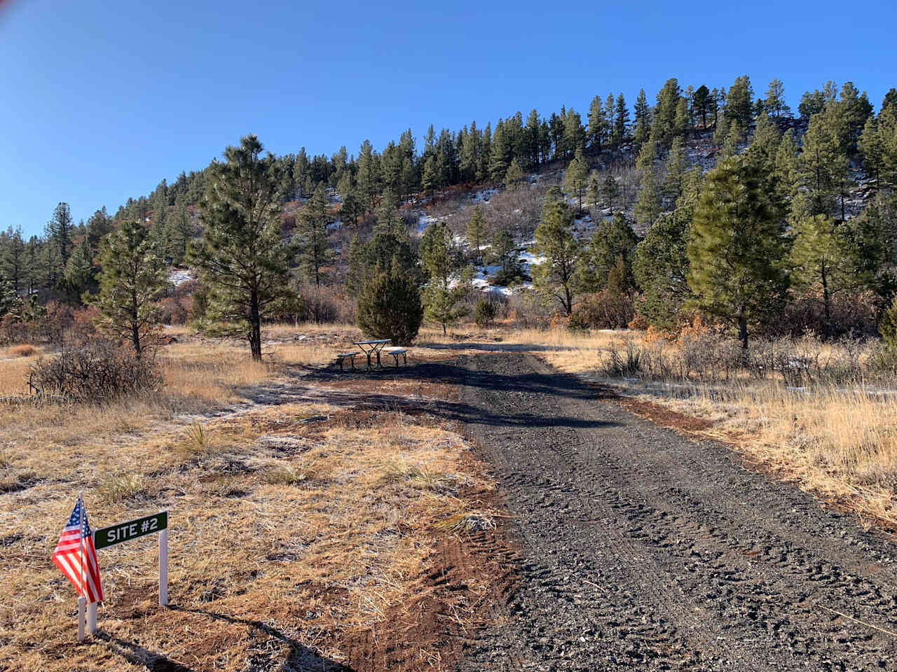 Site #2  -  Looking N to S from Entrance