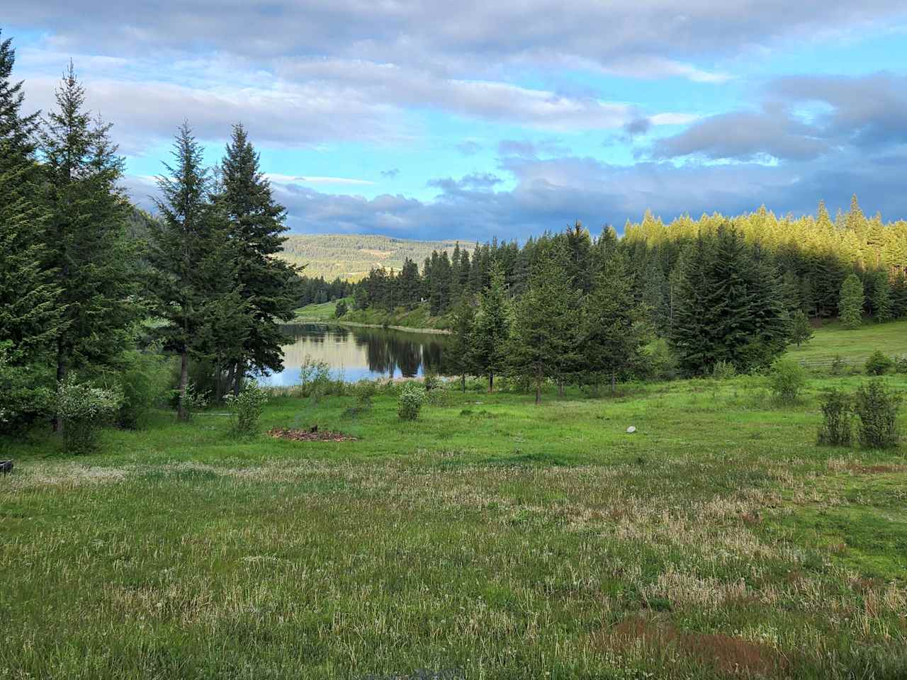 Lake view in the morning