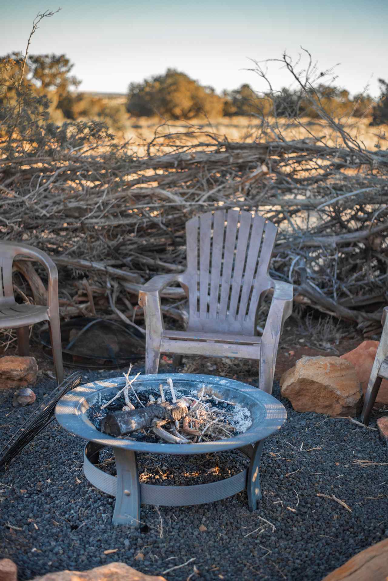 Outdoor Fire Pit and Seating