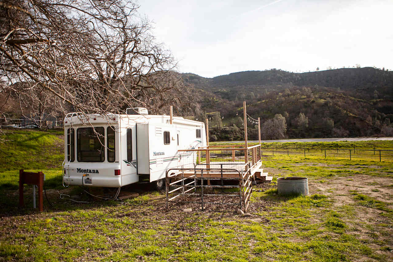 Camp near Pinnacles National Park