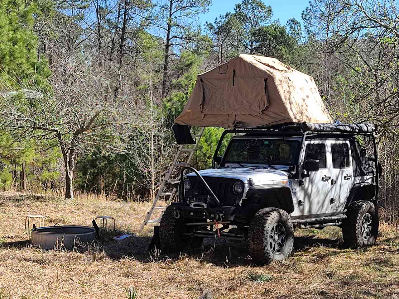 Camp peace near Atlanta Airport