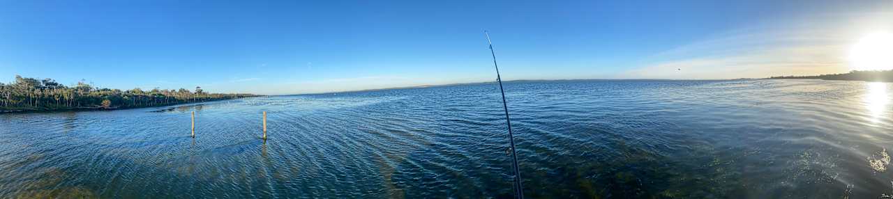 Panorama from the jetty 