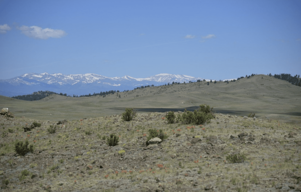 Panoramic Colorado Mountain Views