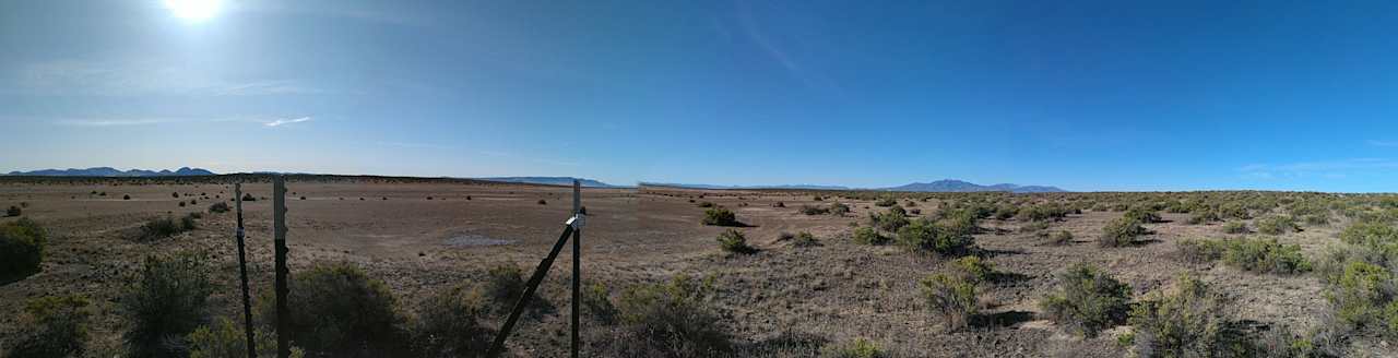 At the Northwest corner looking Southeast, near site B02