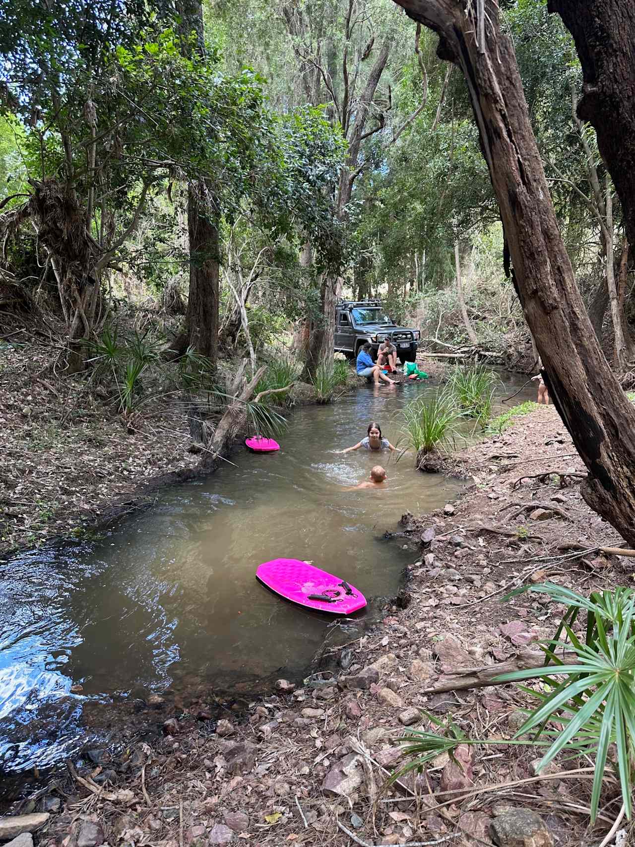 'The Three Mile Creek' Camping