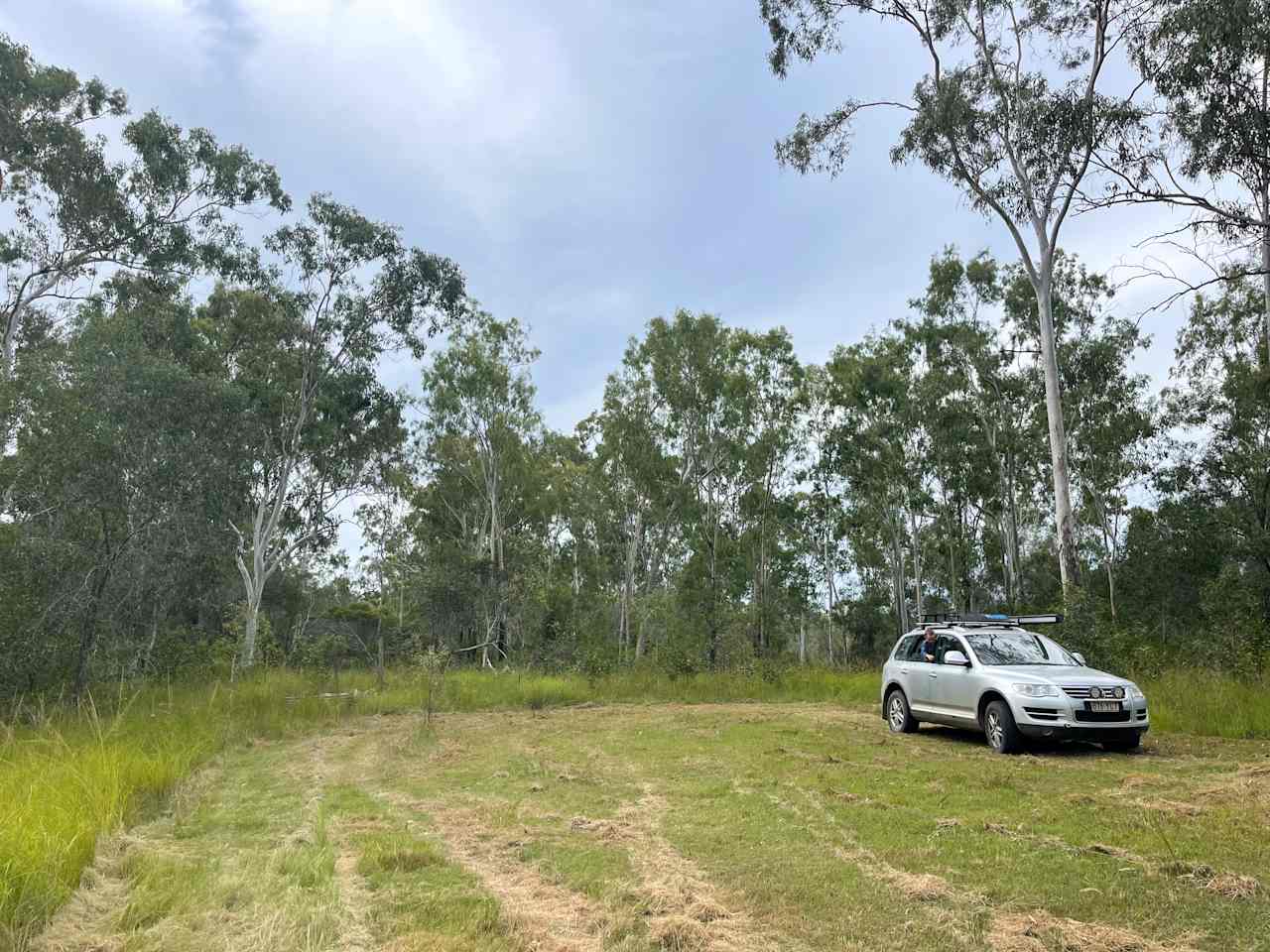 Another large, very private site, also great for gatherings - towards the creek, this one is near our second solar bore, soon to have a water tap 