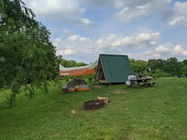 Camping at Heritage Farms