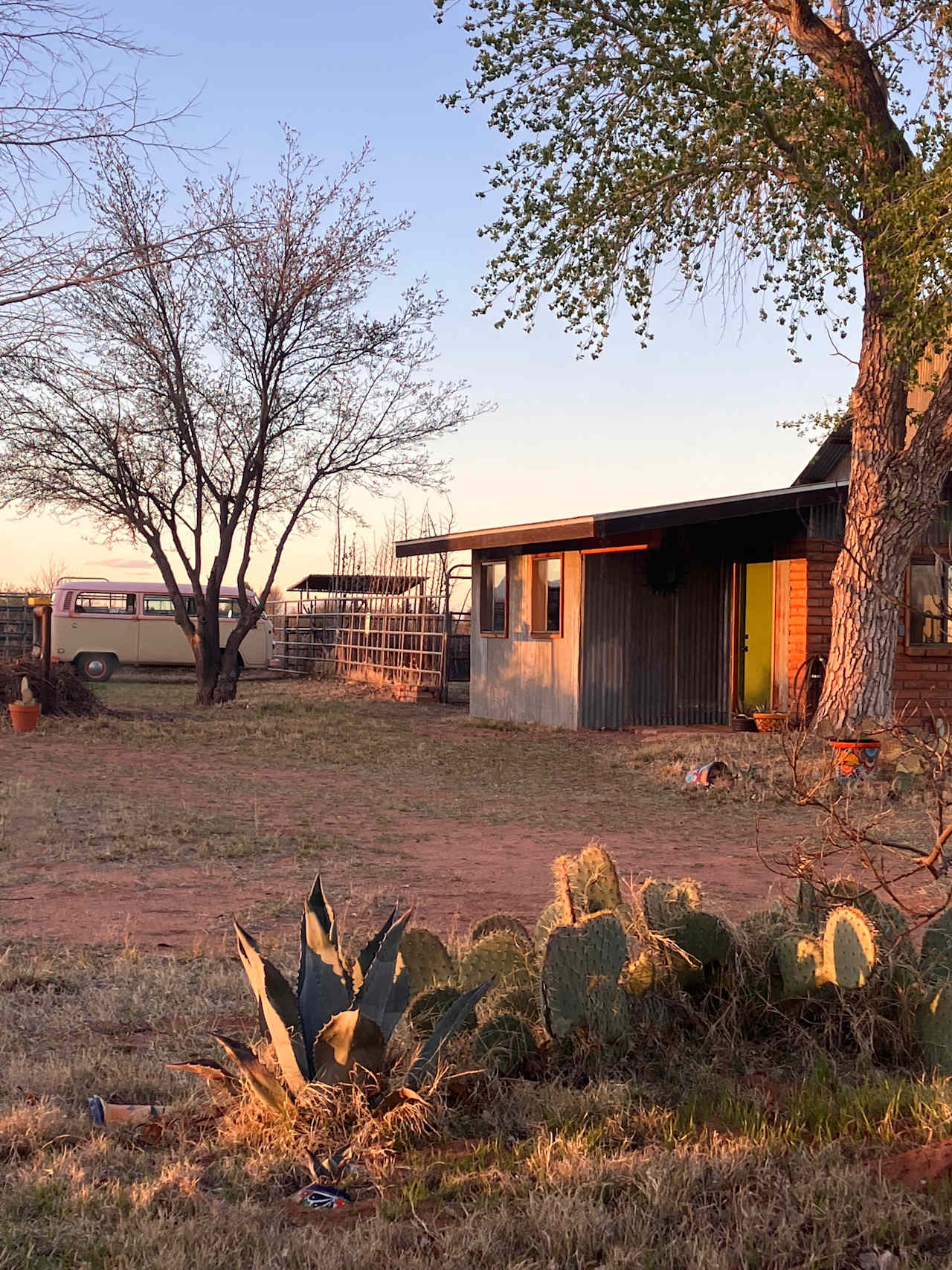 Casita with green door 