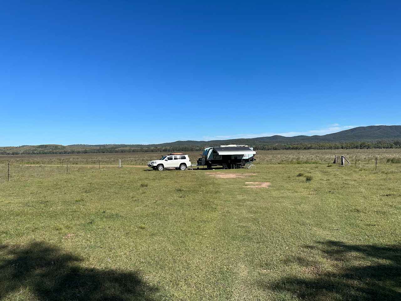 Plenty of space and flat camping area