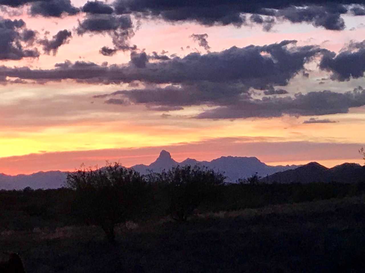 Sunset over Baboquivari Peak 