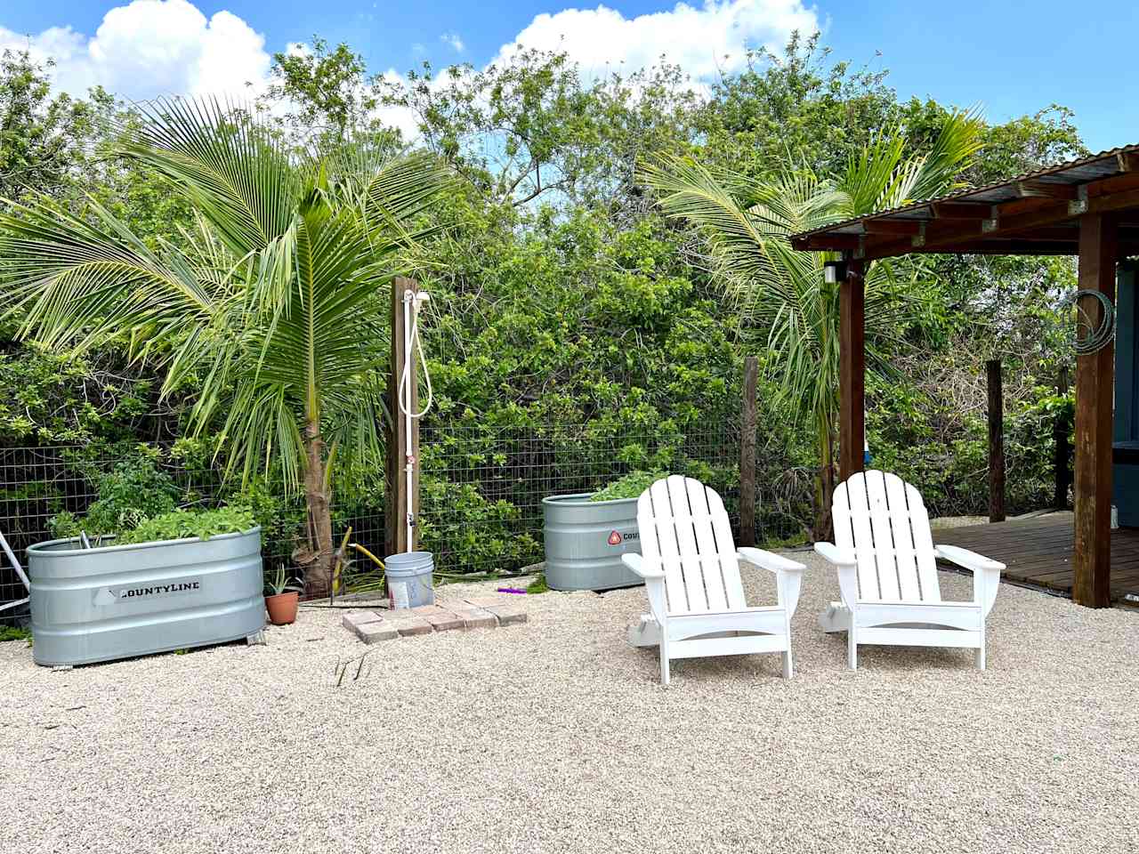 Outdoor shower