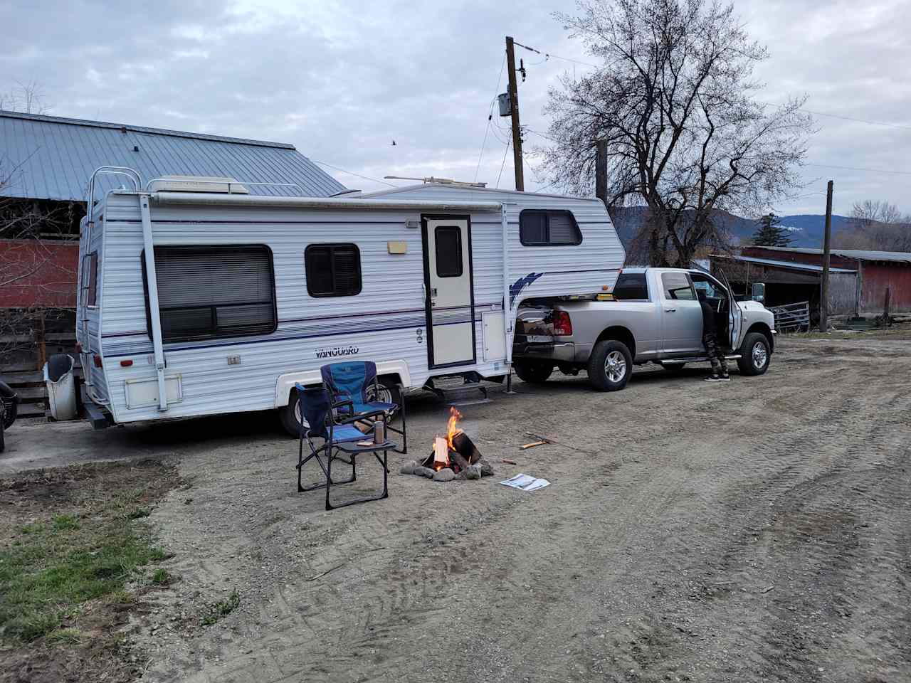 23' 5th wheel setup