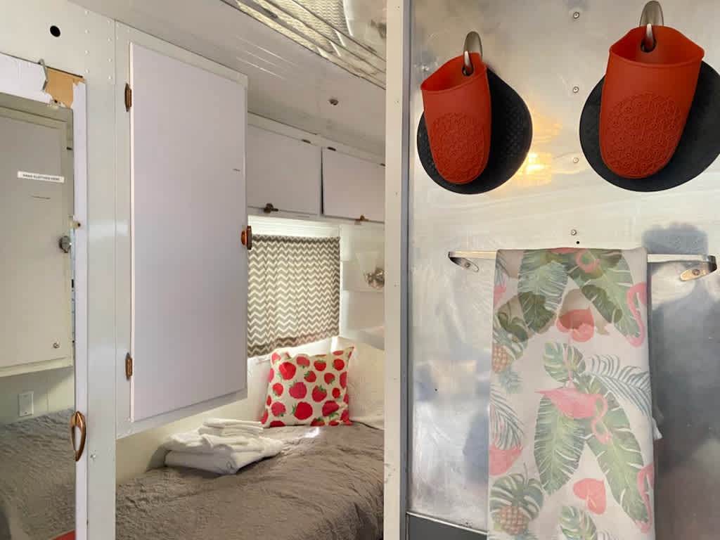 1959 Airstream Tiny Home- Hot Tub!