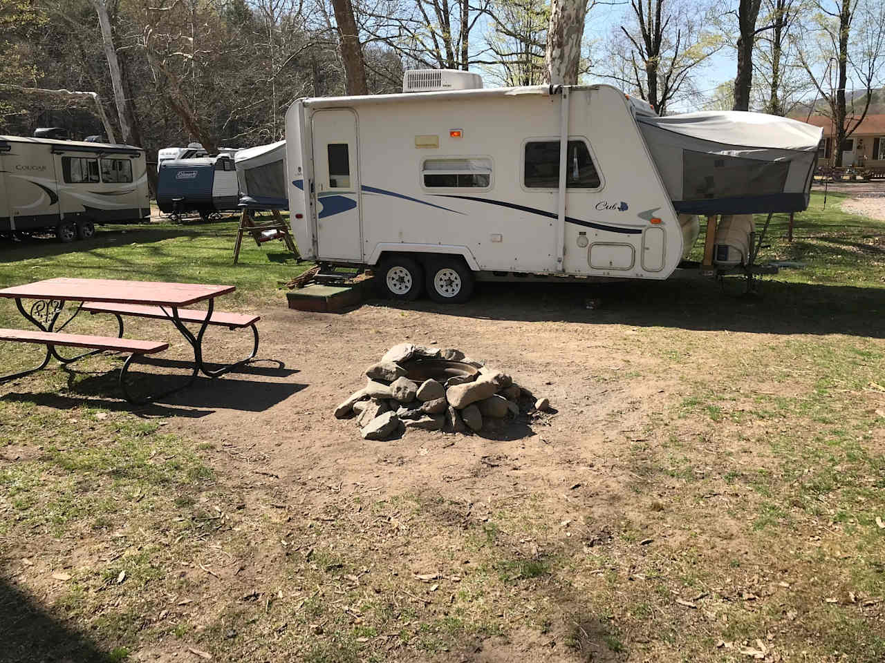 Campground on the River