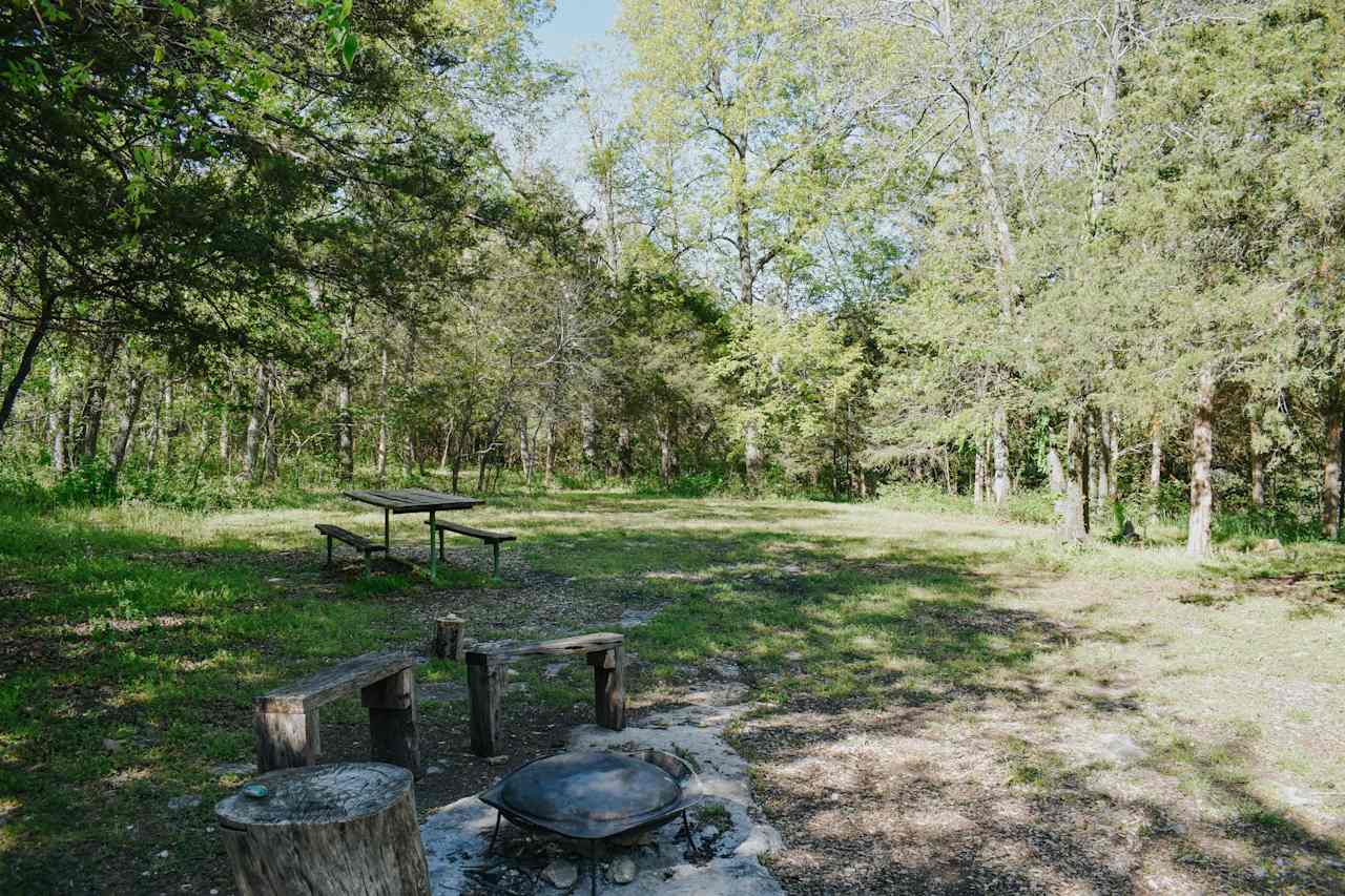 Site 1: Forest Glade Site. 