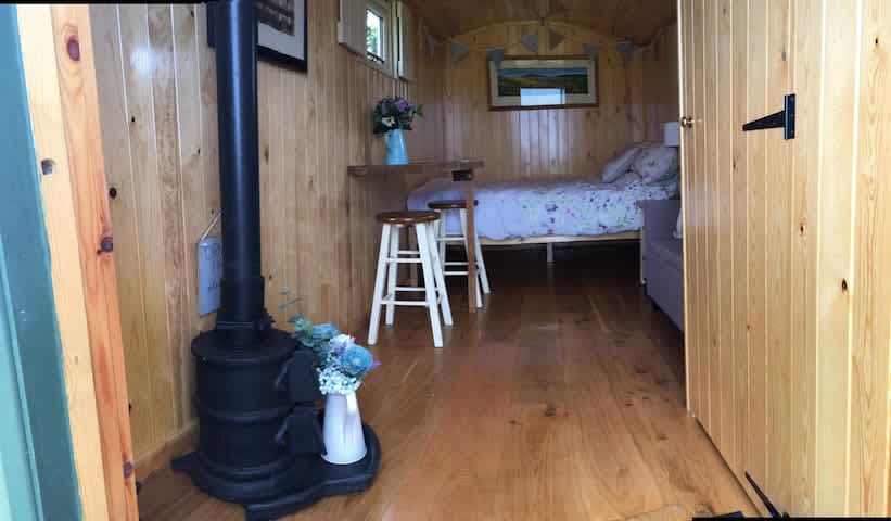 Shepherds Hut at Maendewi