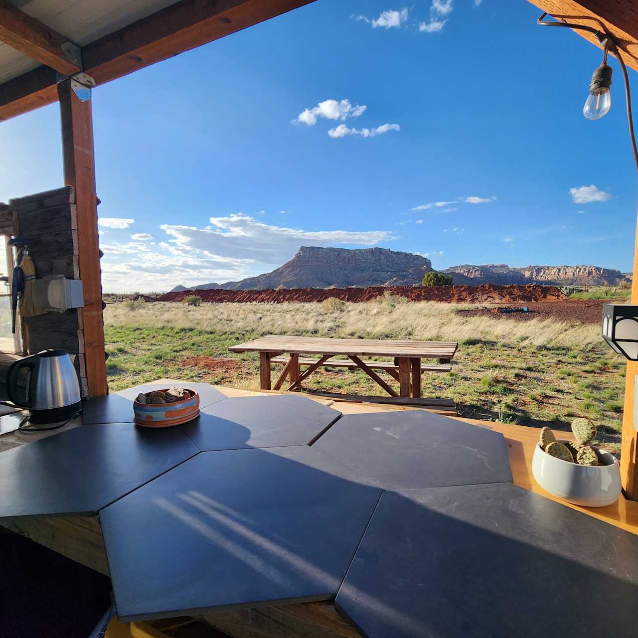 Land Beyond Zion TentVan Glamp Camp