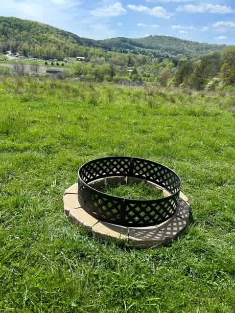 Firepit with a view