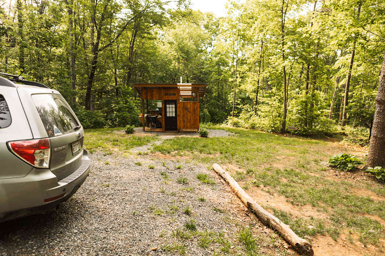 parking and bathhouse 