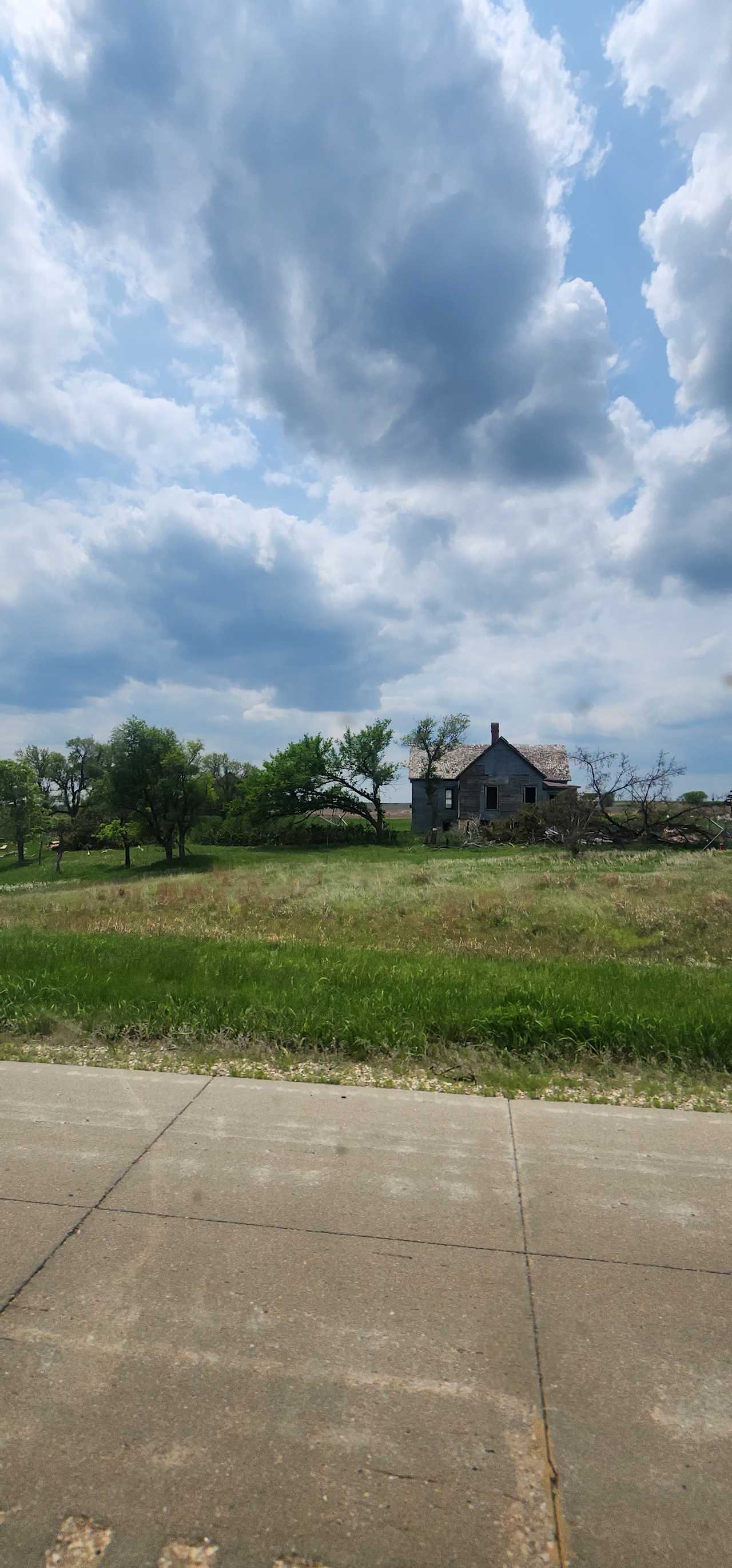 Old house down the road on I 70 was one of my husband's favorites. This could be a sign that you are getting close if your coming from Eastern Kansas.. 