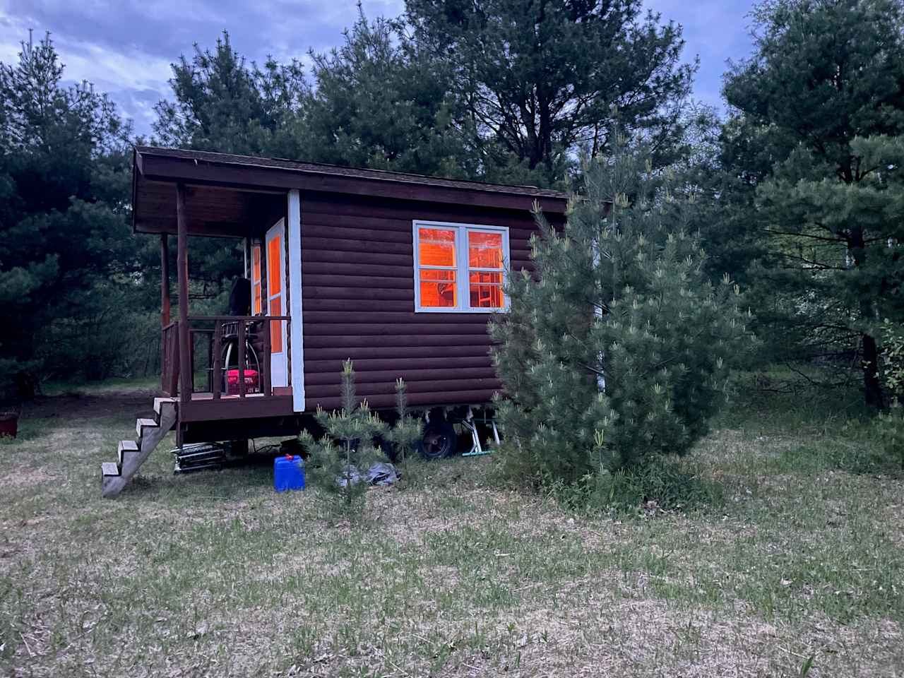 Chappee Rapids Trappers Cabin