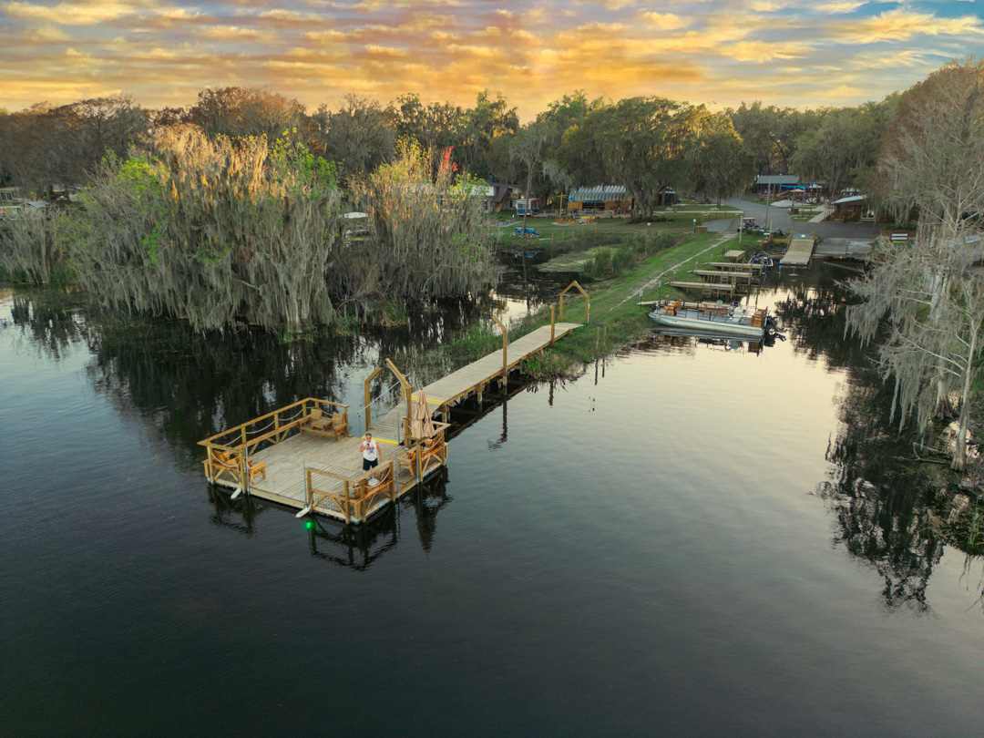 Idlewild Lodge Fishing Pier & Docks on Lake Panasoffkee