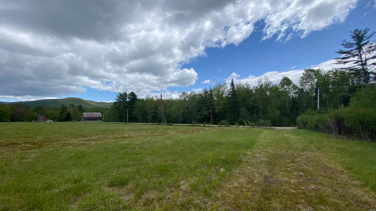 Culvert entrance to campsites. 
