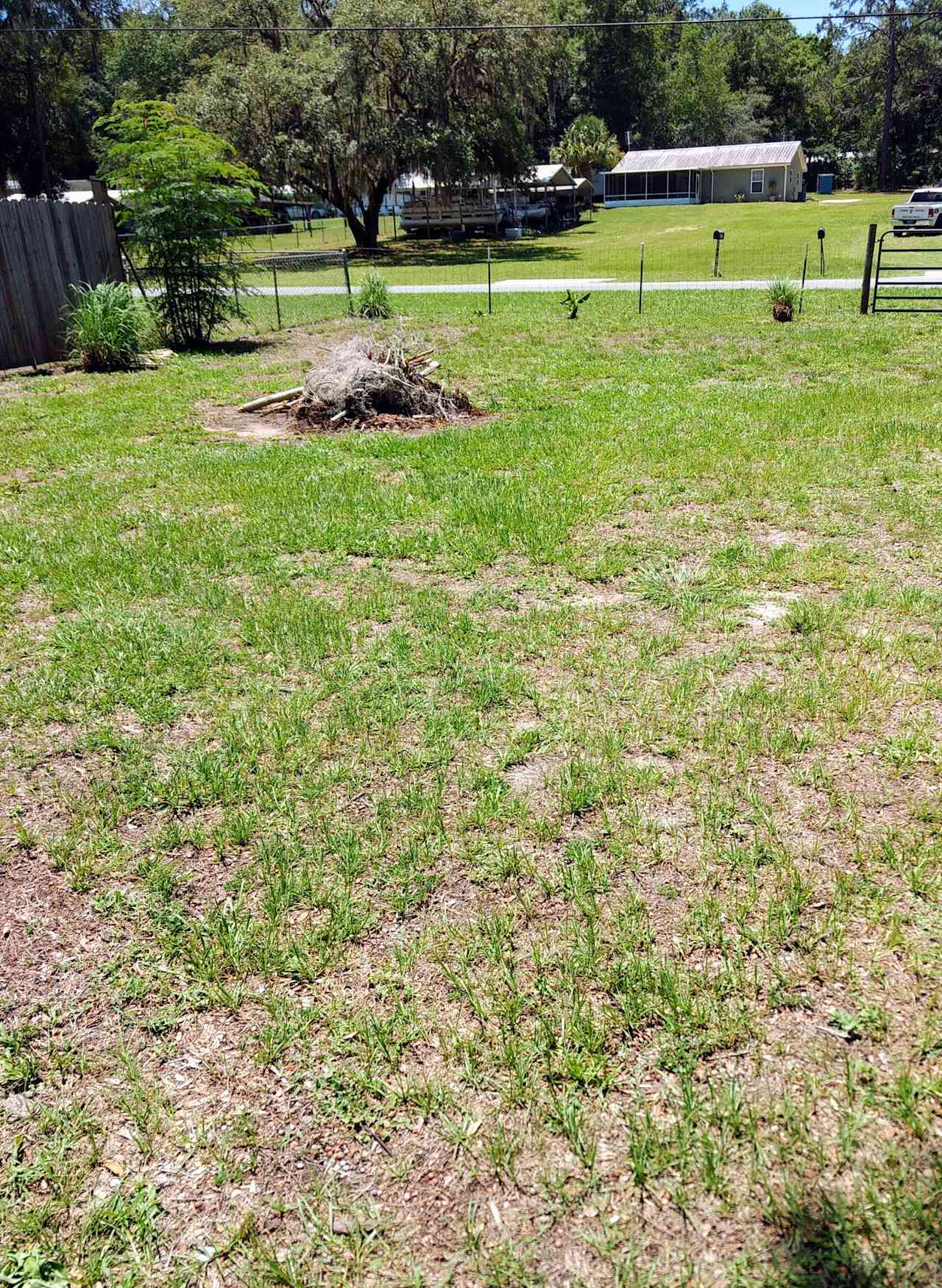 Fire Pit on Boondock site