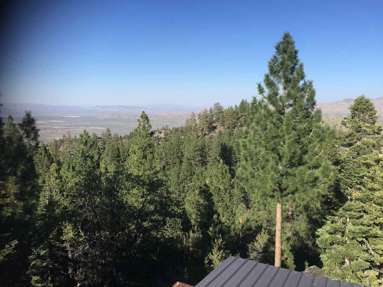 View from eco retreat decks