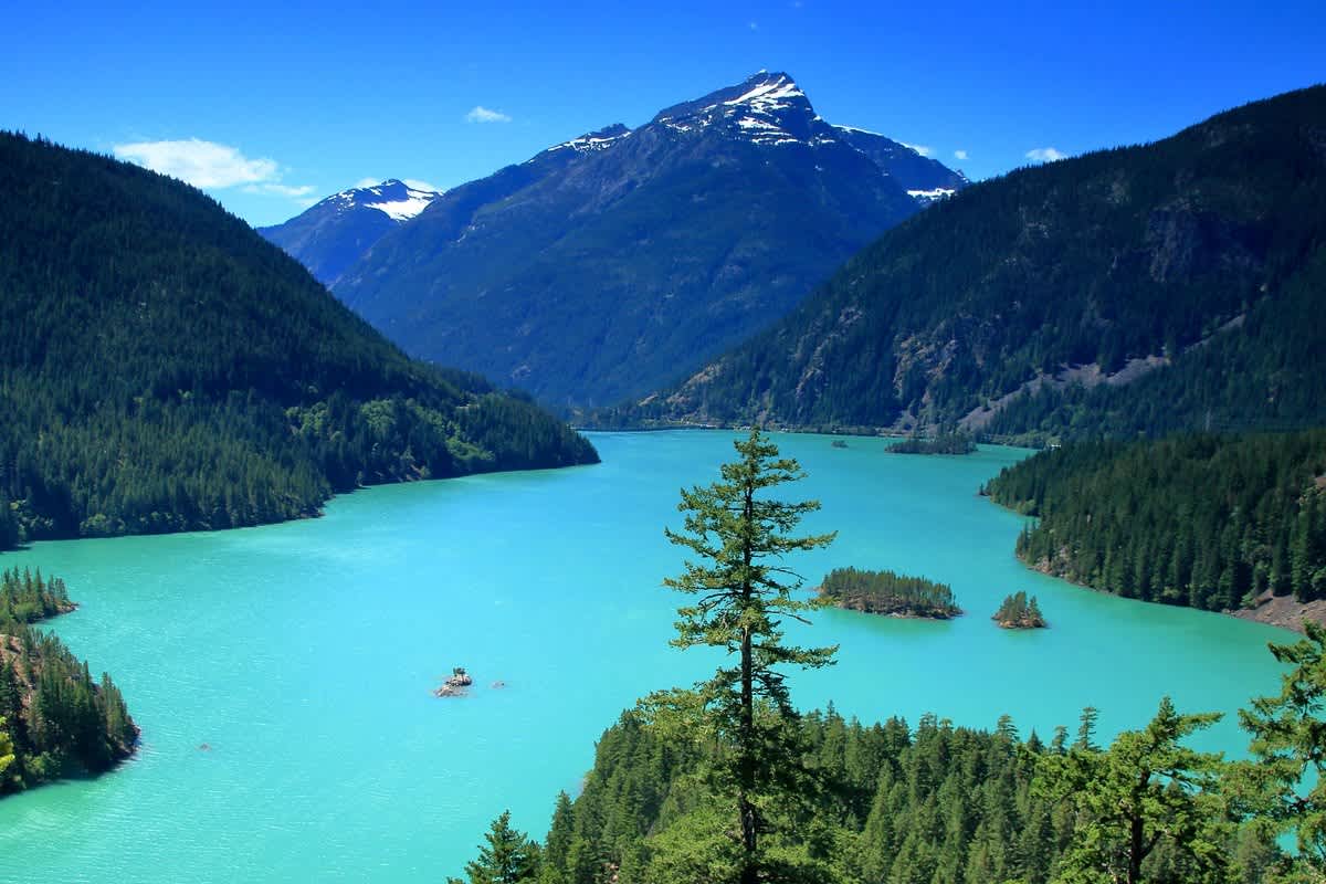 30 miles past your site off Highway 20 is Diablo Lake