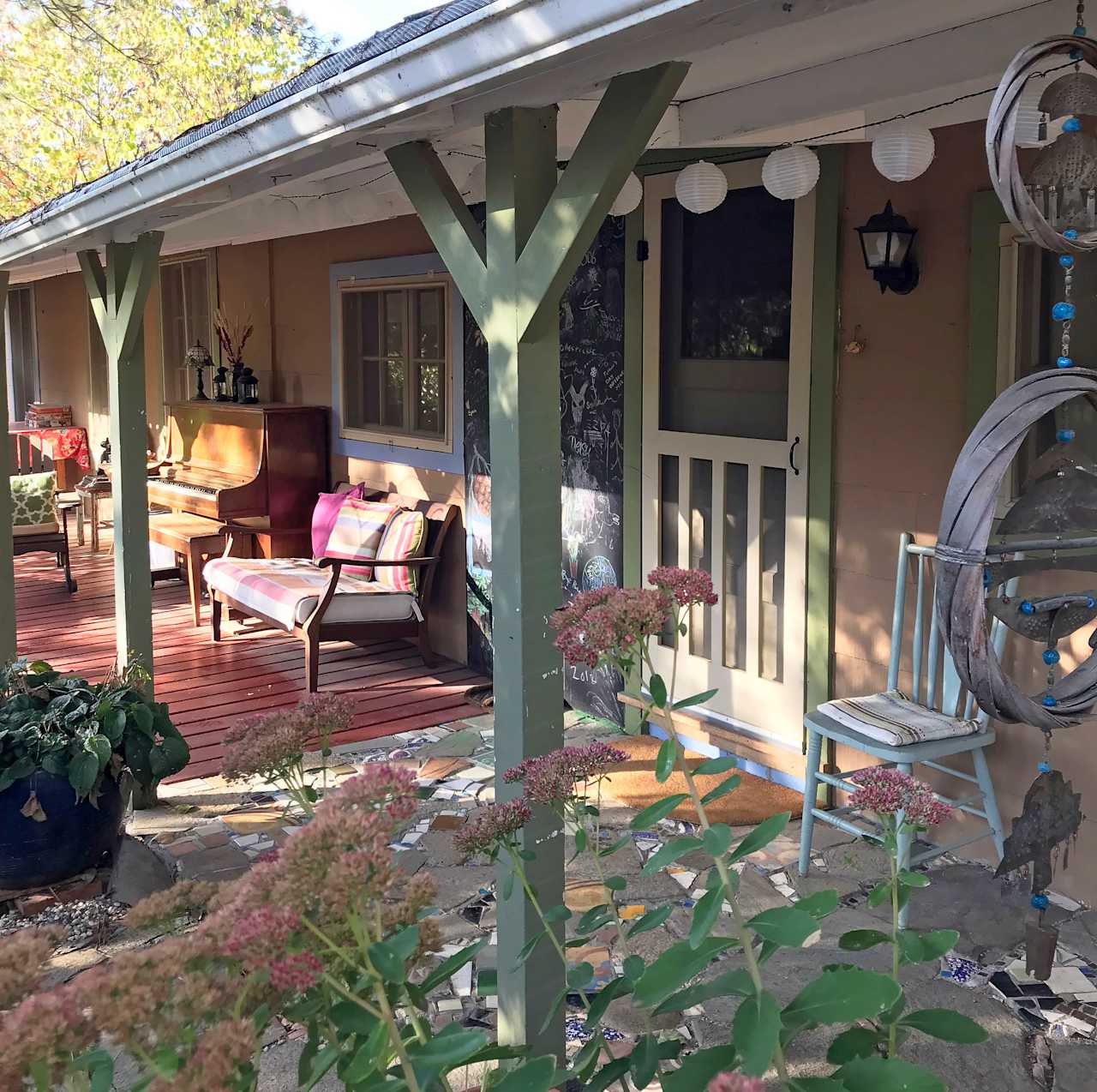 Merrynook Cabin entrance