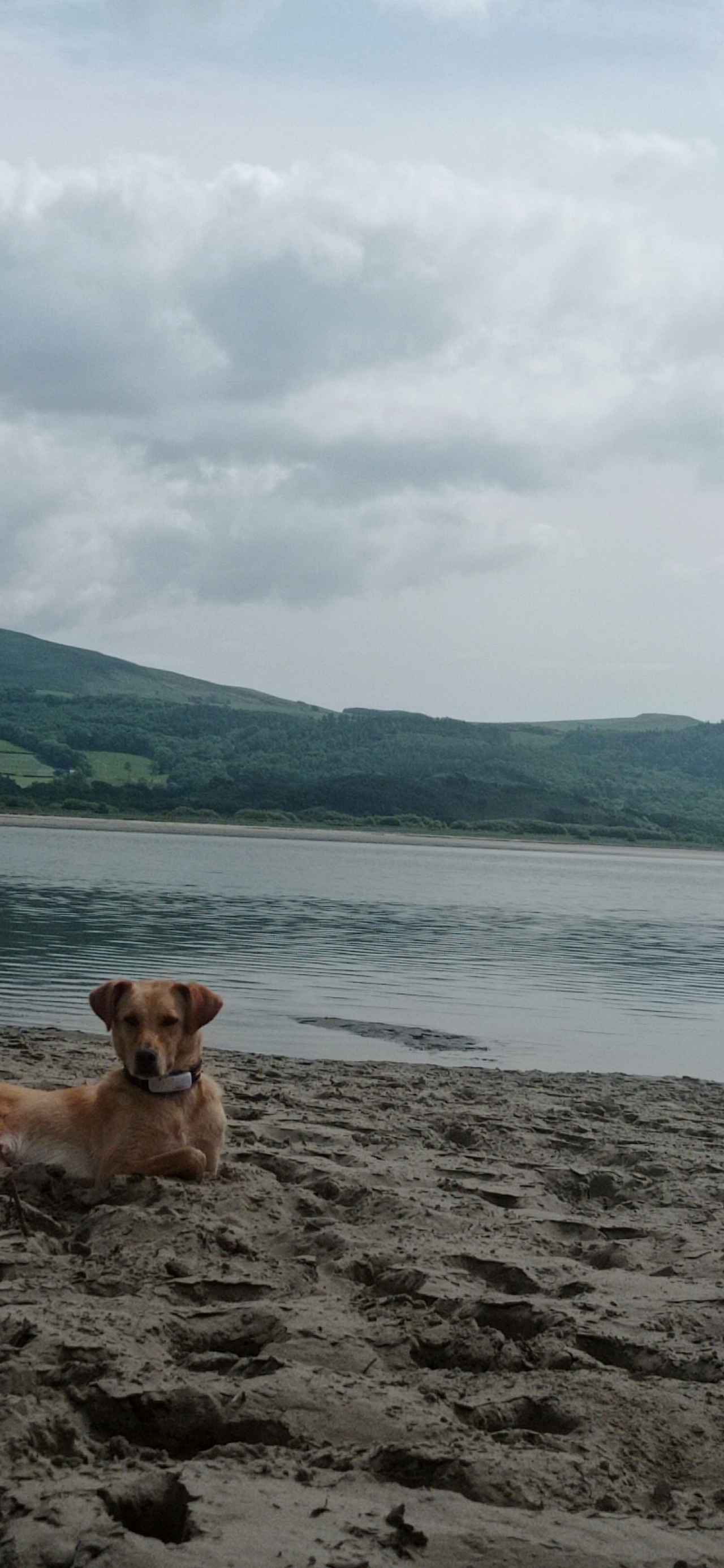 Time to relax after a lot of fun on the beach