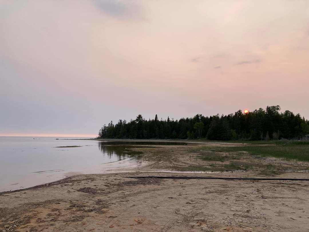 Evening on Lake Michigan