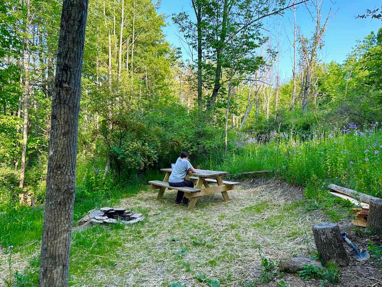 Sacred Waterfall & Quiet Camping