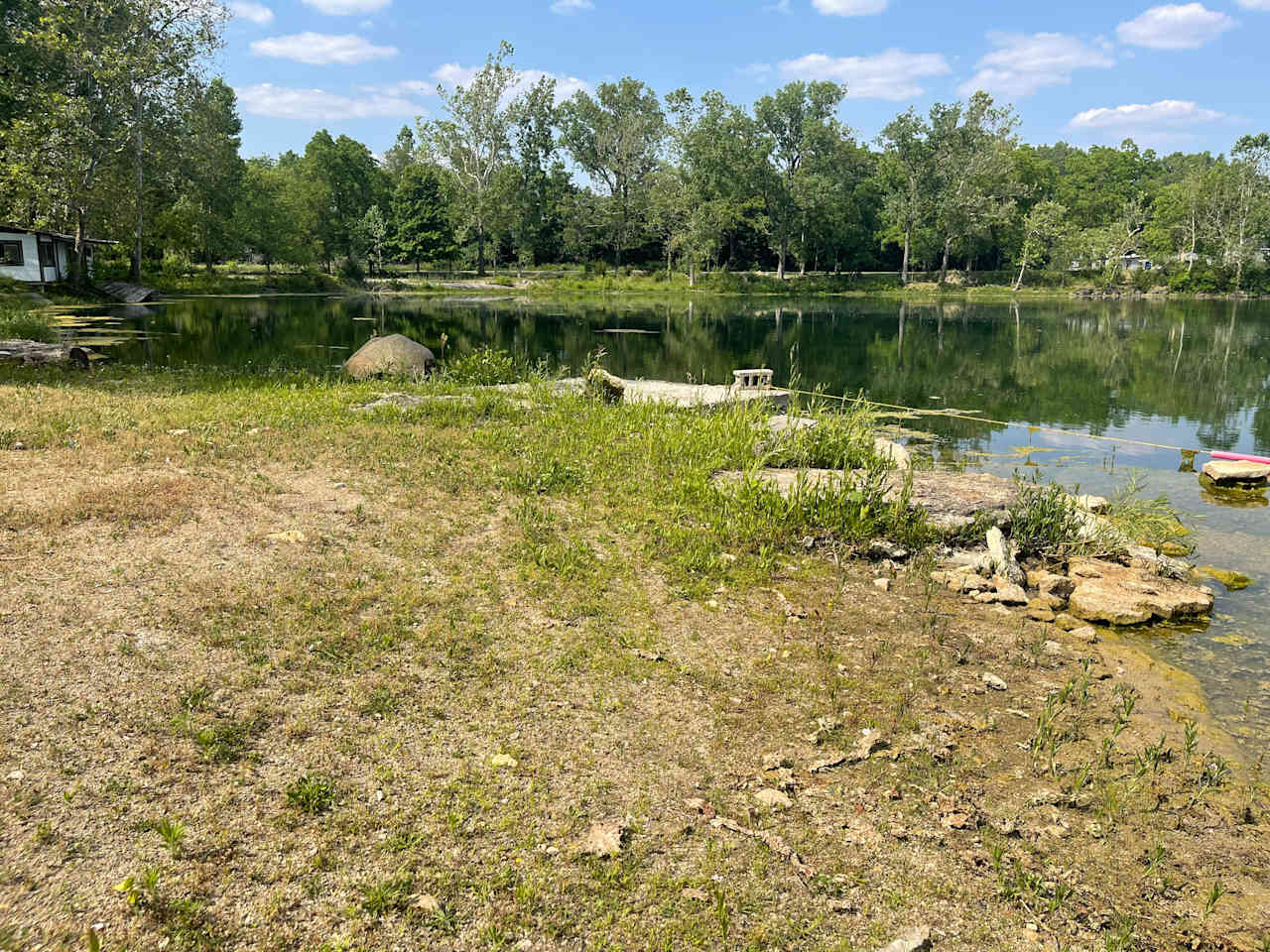 Blue Water Lake