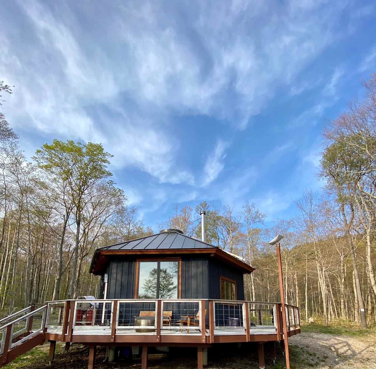 Texas Hill Brook & Dark Star Cabin