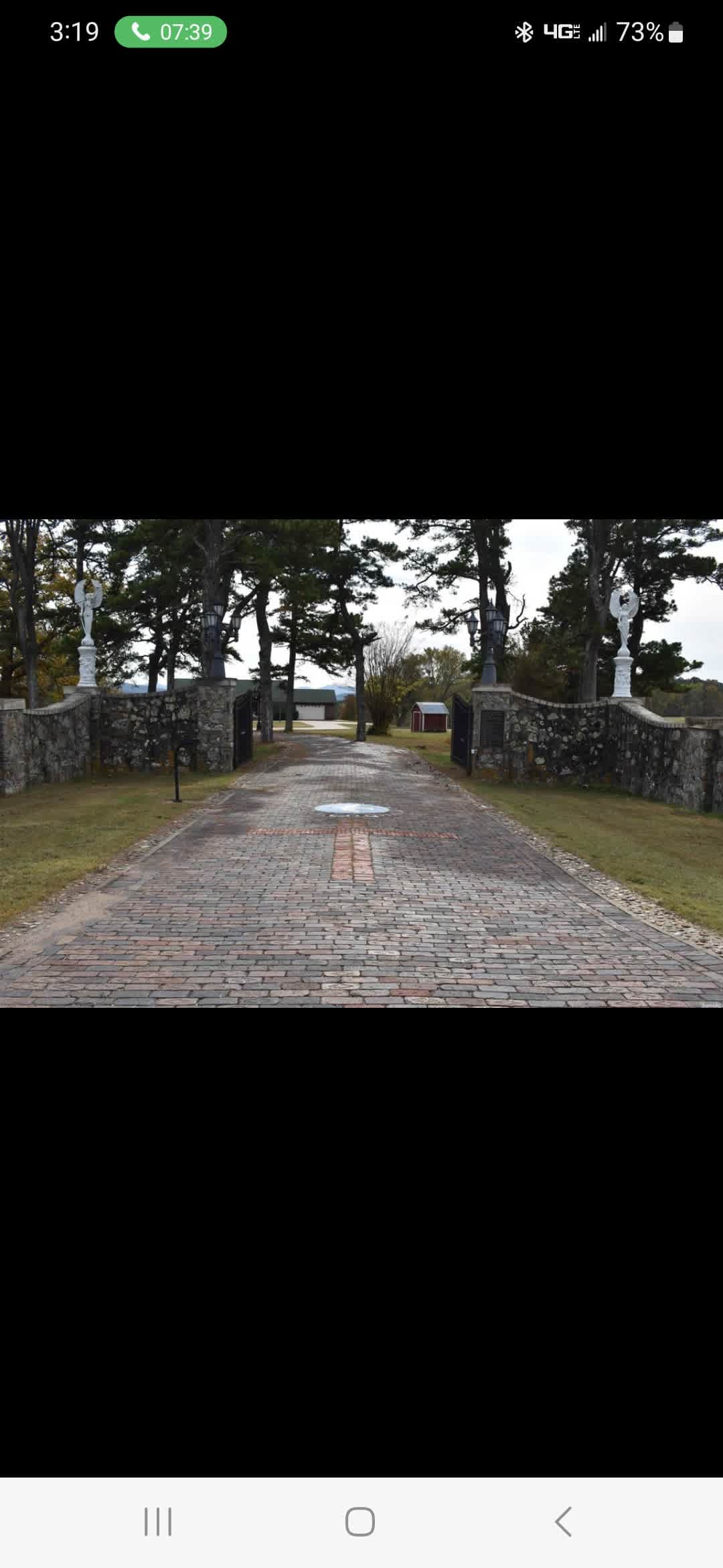 This is the front entrance off  Highway16 to 1440 Dreamland. You will be greeted by a camp host here if arriving at the reserved time. Keep in touch!