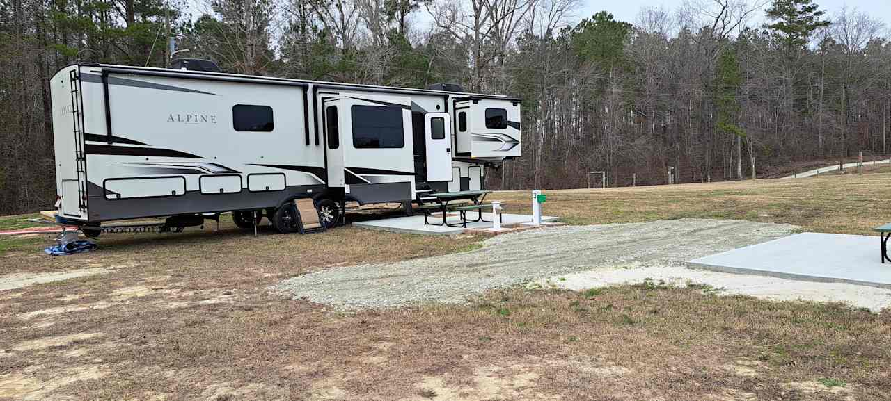 Campsite at Wallace Meadows Farm