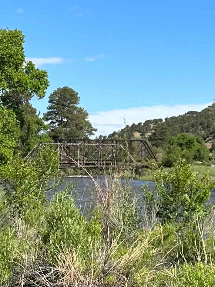 the twin bridges! One is historic-don't see many of this style left...