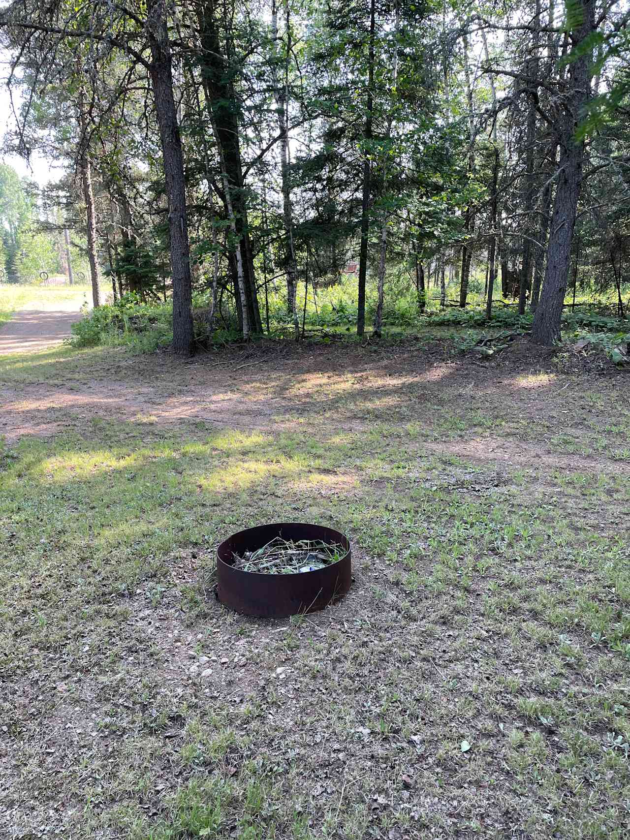 Wooded camping in Babbitt MN