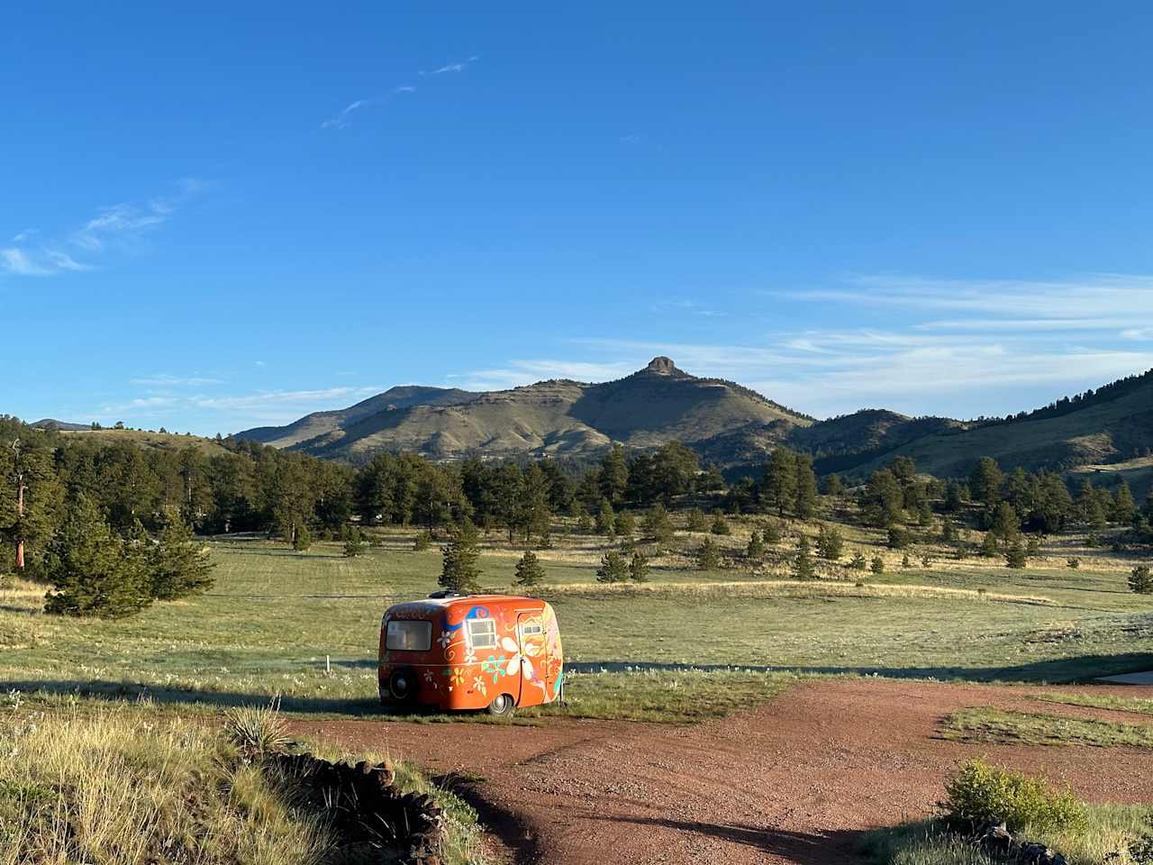 Looking toward Castle Mountain