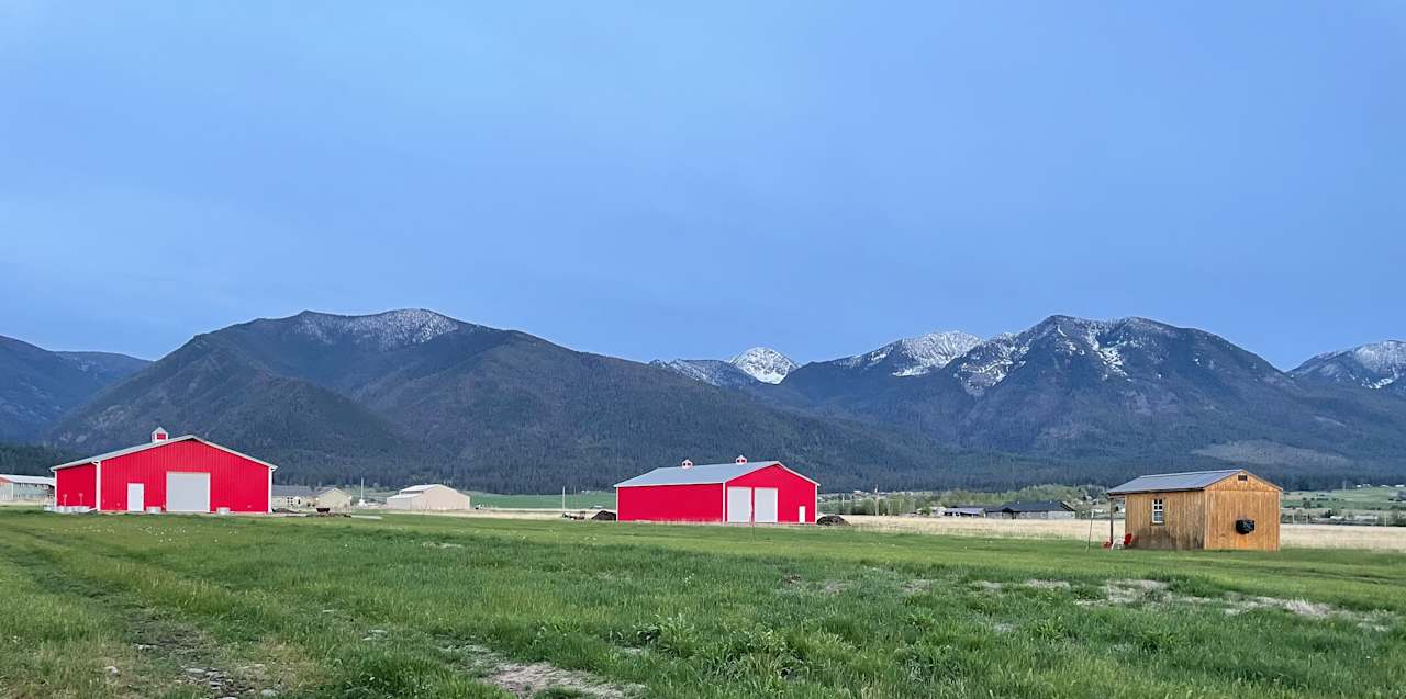 Red Barn on Jocko